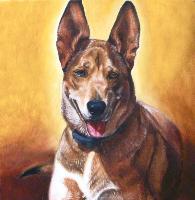 Iconic Dog for Original Pet Portraits in Oil